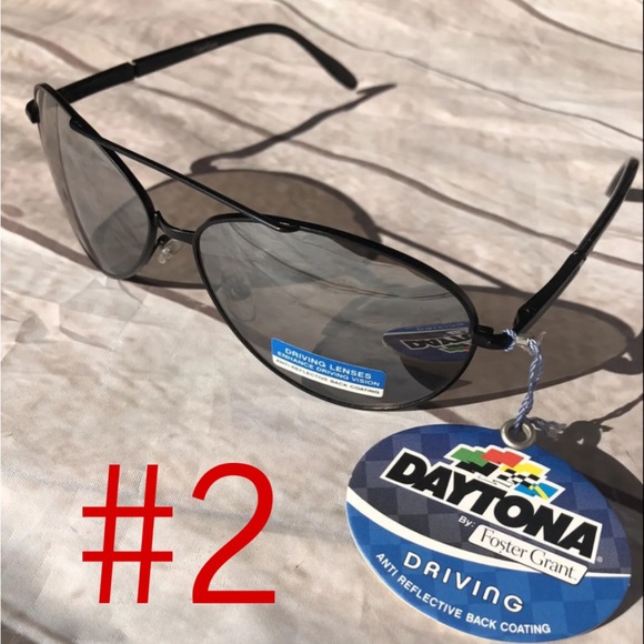 Your choice! Foster Grant Women’s Men’s Unisex Daytona Driving sunglasses - Picture 4 of 5